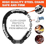 ValueMax 8mm x 1m Heavy Duty Bike Chain Lock with 5-Digit Resettable Code view 3