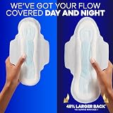 Always Maxi Overnight Extra Heavy Flow with Wings Unscented Pads 27 view 7