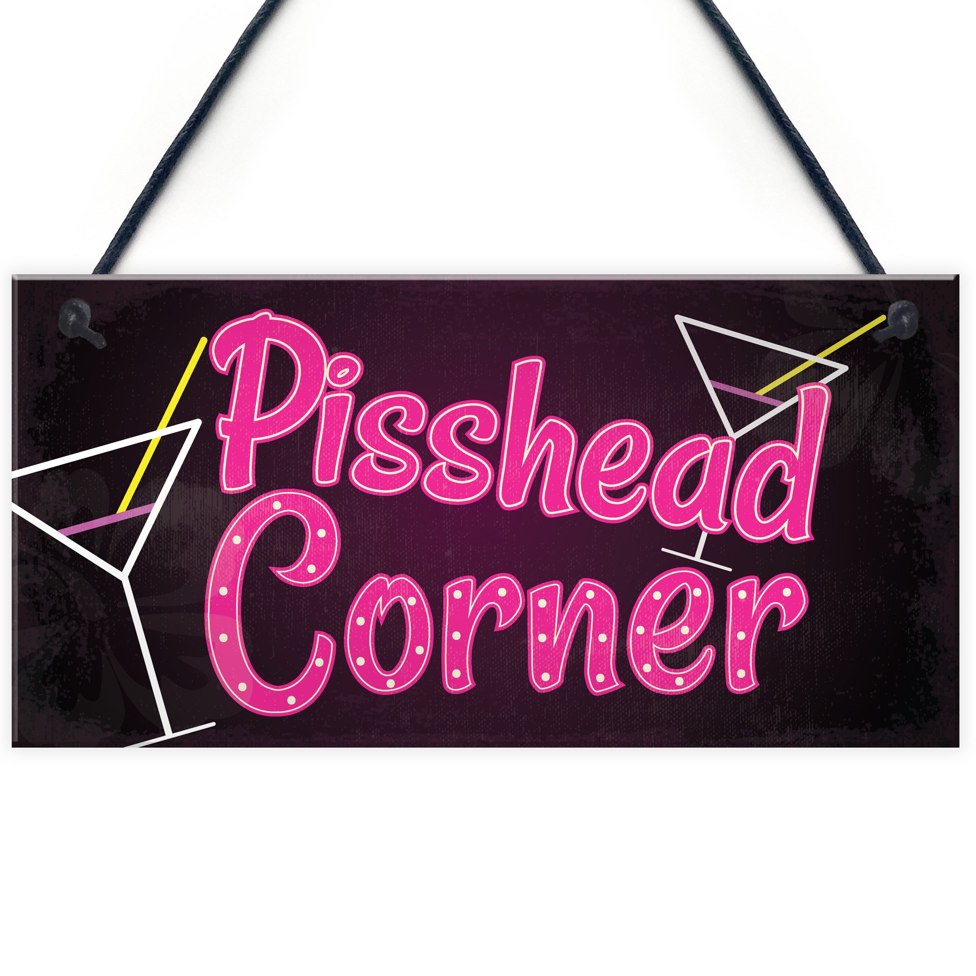 Red Ocean Funny Home BAR Sign Gin Beer Vodka Plaque Garden Shed Man Cave Pub Sign Friendship Gift