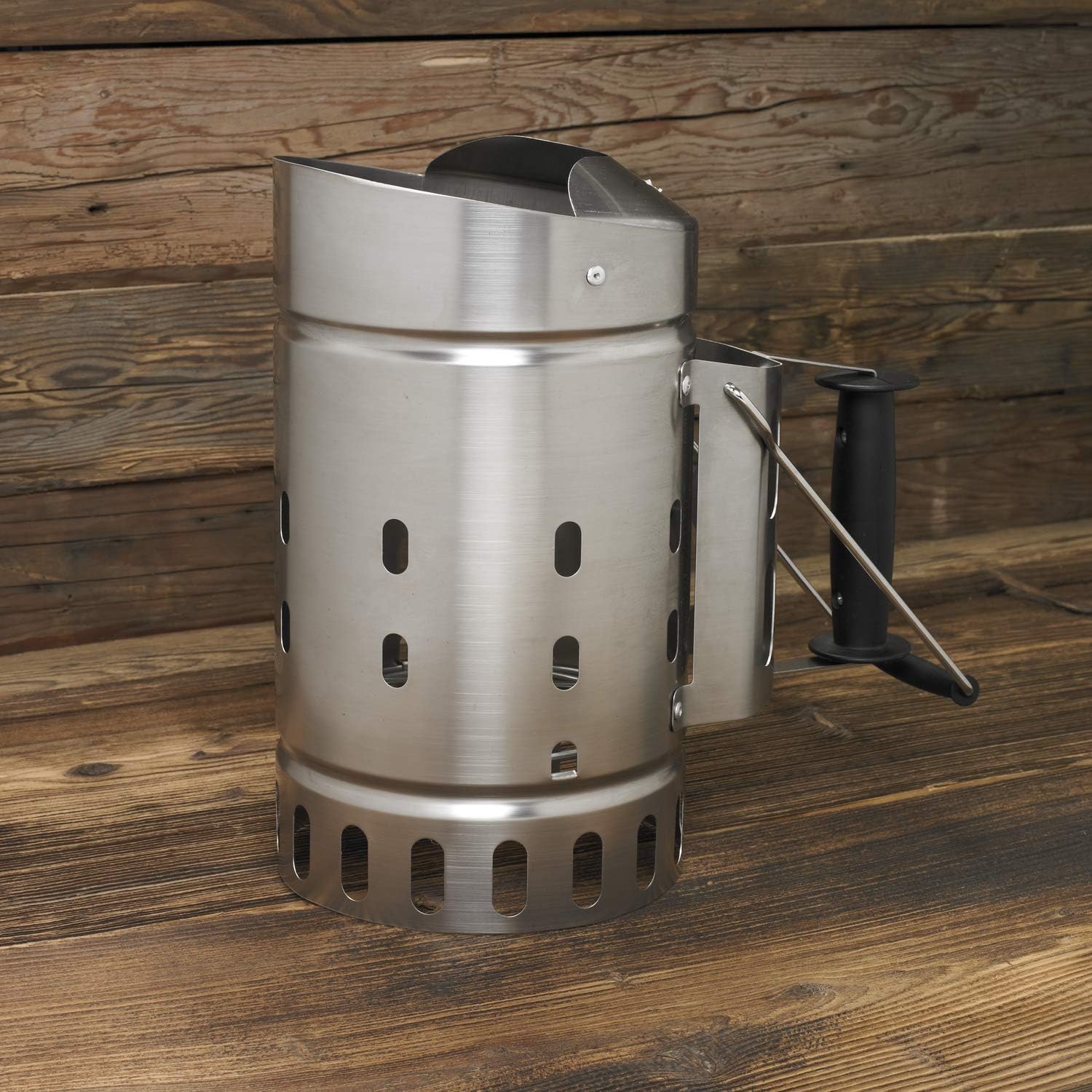 Rösle 25039 Charcoal Starter, Stainless Steel, 33.5x18.7x33 cm - Image 3