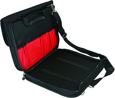 Plano PL559T Technic Tool Brief Case Site Work Padded Heavy Duty 10 Pockets