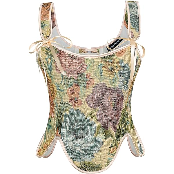 Amazon.com: Cinderella Divine J810 Fitted Floral Glitter Print Corset Gown 