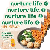 Amazon.com: Nurture Life 嬰兒餐,健康的幼兒和兒童最愛,雞肉丸子,有機 ...