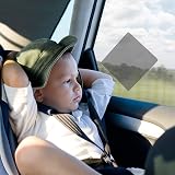 ASSURED SIGNS Baby On Board Sign 2 Pack 5x5 See-Through Rear Window view 8