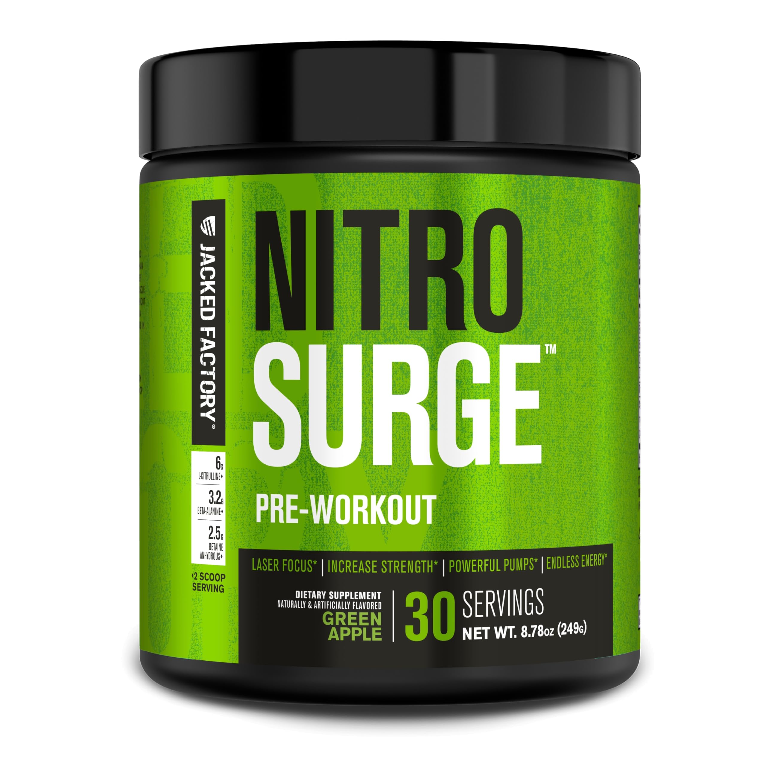 Nitrosurge Pre-Workout (Green Apple)