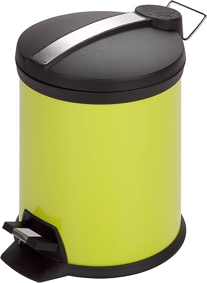 Honey-Can-Do TRS-02071 Basurero de Pedal de Acero Inoxidable con Forro