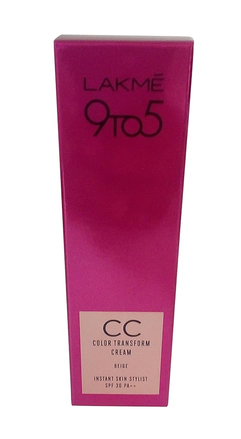 lakme 9 to 5 colour transform cream