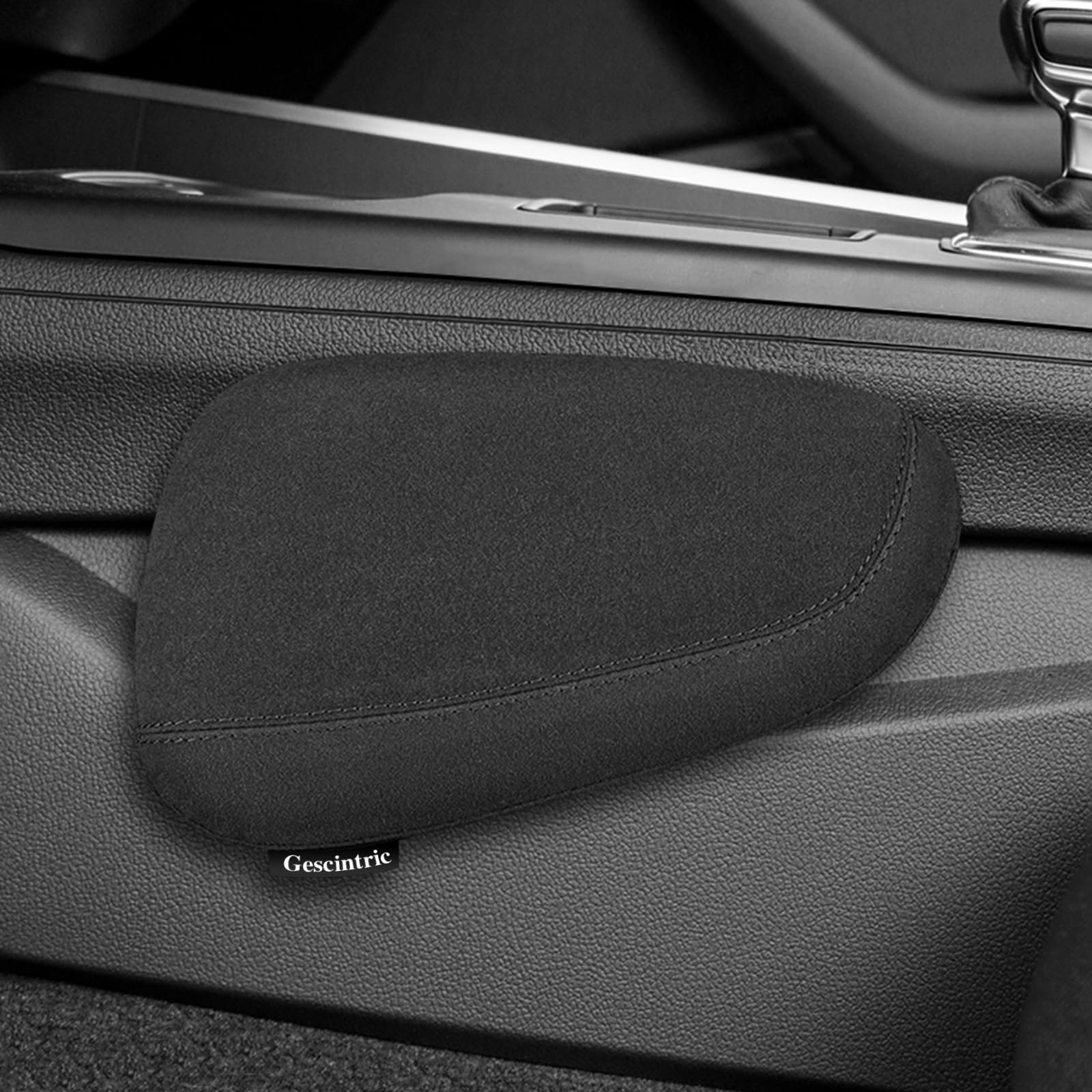 Photo 1 of Car knee cushion pad car knee pad door car center console knee pad car leg pad protection knees and legs elbow rest pad car knee pad driving carGeneral version of comfort and pain relief (black right)