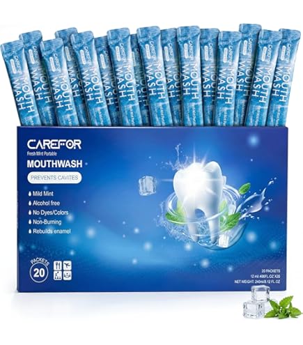 Amazon.com : Scope Mouthwash, Classic Mint, Travel Size, 1.2