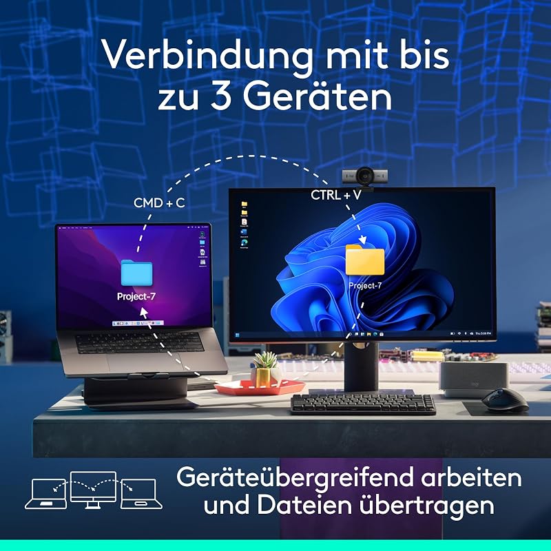 MX Master 3S – Kabellose Hochleistungs-Maus