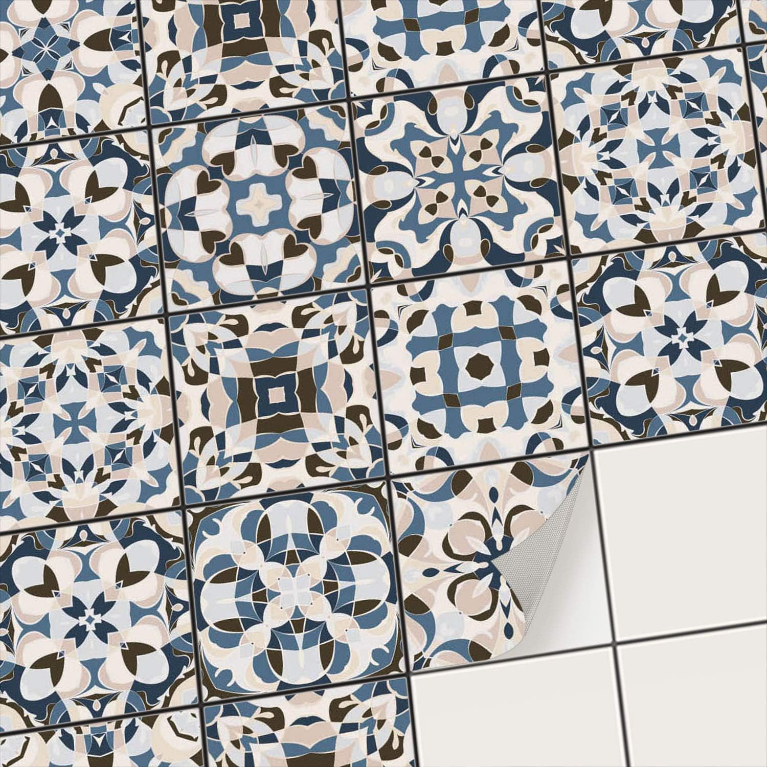 Sticker Carrelage Autocollant I adhésif carrelage Décoration personnalisée Aménager Credence