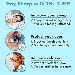 Orange Blue Light Blocking Glasses for Better Sleep