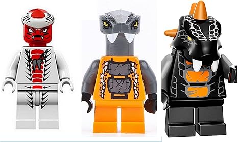 lego ninjago serpentine figures