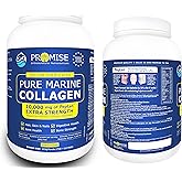 🇨🇦 825gm (29oz) Hydrolyzed Marine Collagen Peptides with 9g of Protein to Support Joints, Hair, Skin and Nails - Unflavored