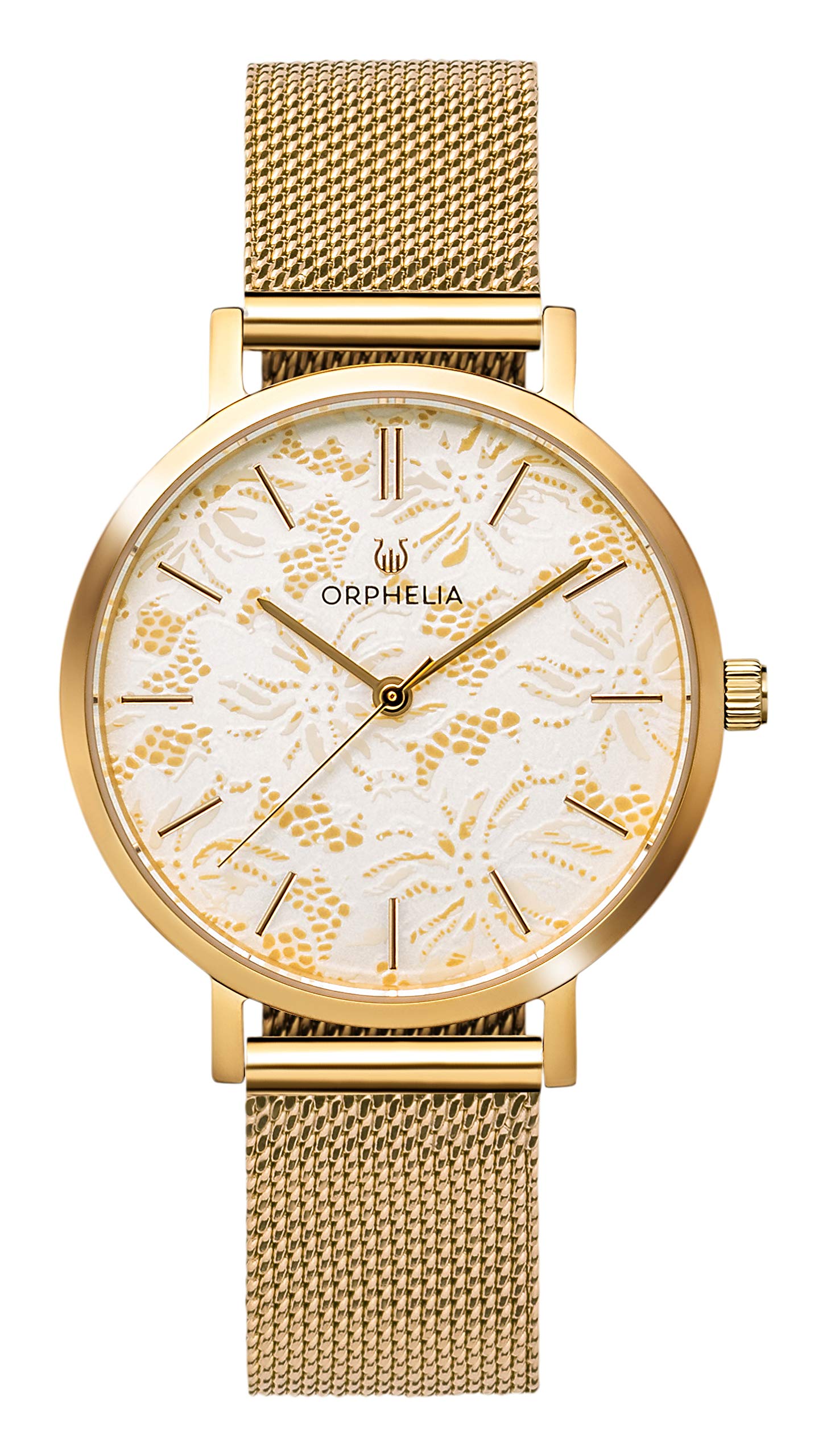 ORPHELIA Womens Quartz Watch, Analogue Classic Display and Stainless Steel Strap OR12804