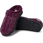 Dearfoams Women's Chenille High Vamp Clog Slipper