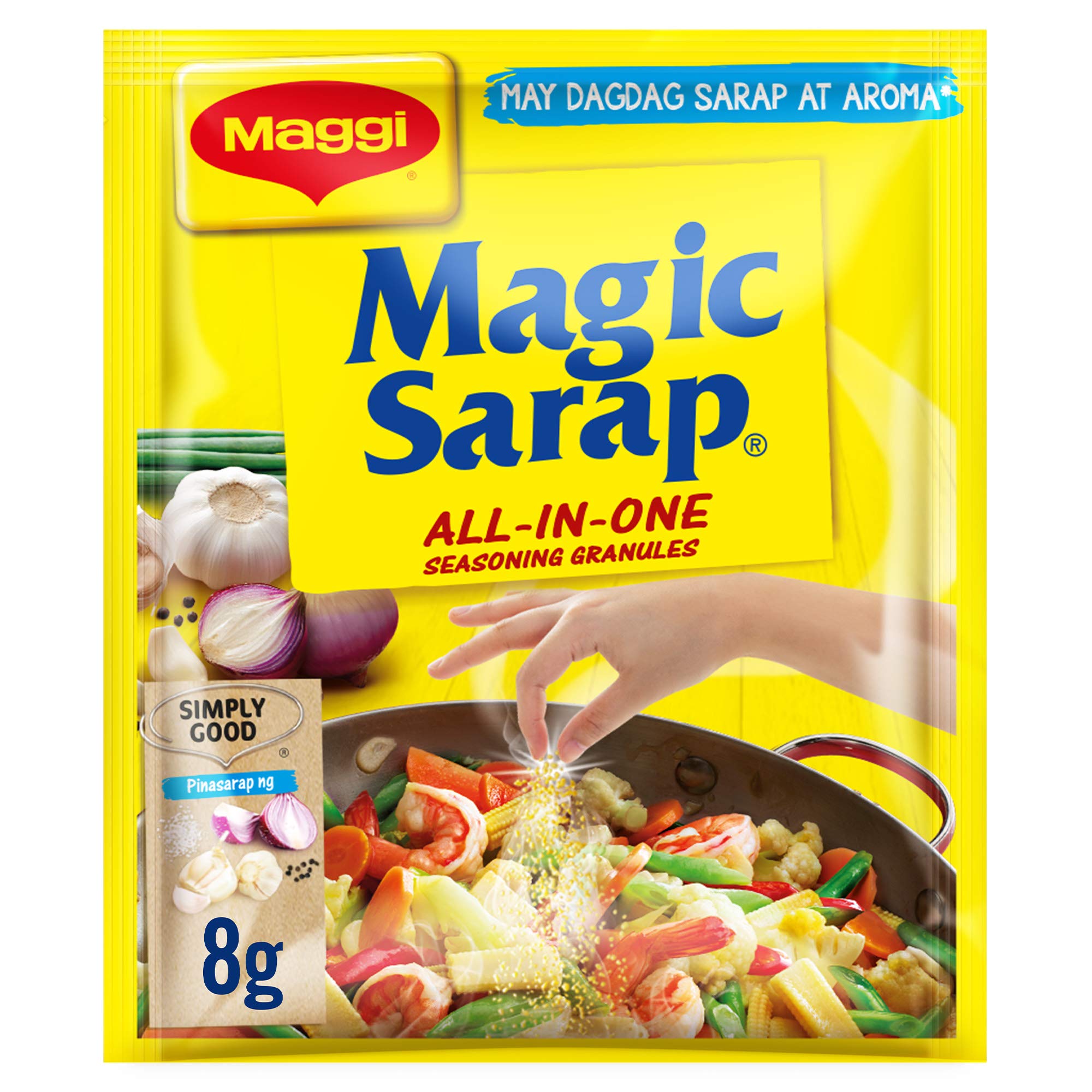 96 Packs Maggi Magic Sarap AllInOne Seasoning (96 x 8 grams) by