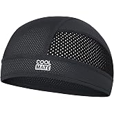 CoolMate Cooling Skull Cap Breathable Helmet Liner for Men and Women | Lightweight breathable thin headwear, comfortable gear during active as Cycling, Outdoor Work Hard Hat, Motorcycling, Sports