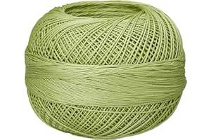 Handy Hands Lizbeth Premium Cotton Thread, Size 40, Orchid Green Dark