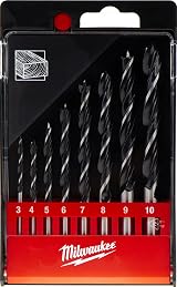 Milwaukee 8 Piece Wood Drill Bit Set view 5
