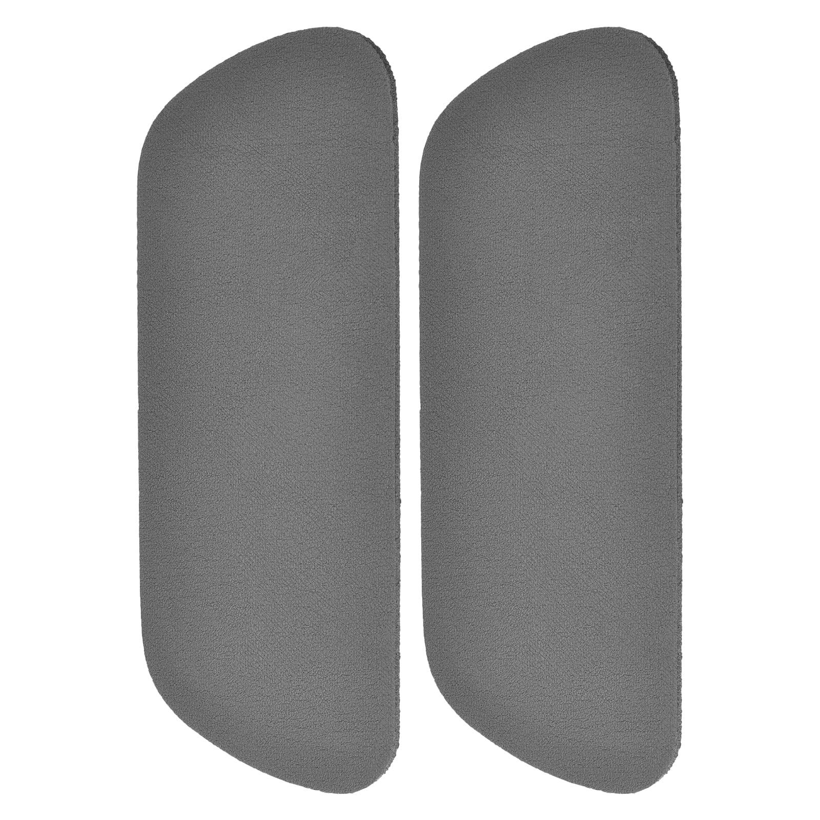 uxcell 2pcs Refrigerator Drip Catcher, Water Absorbent Pad for Refrigerator Drip Tray, Protects Ice and Water Dispenser Pan from Spills, Grey