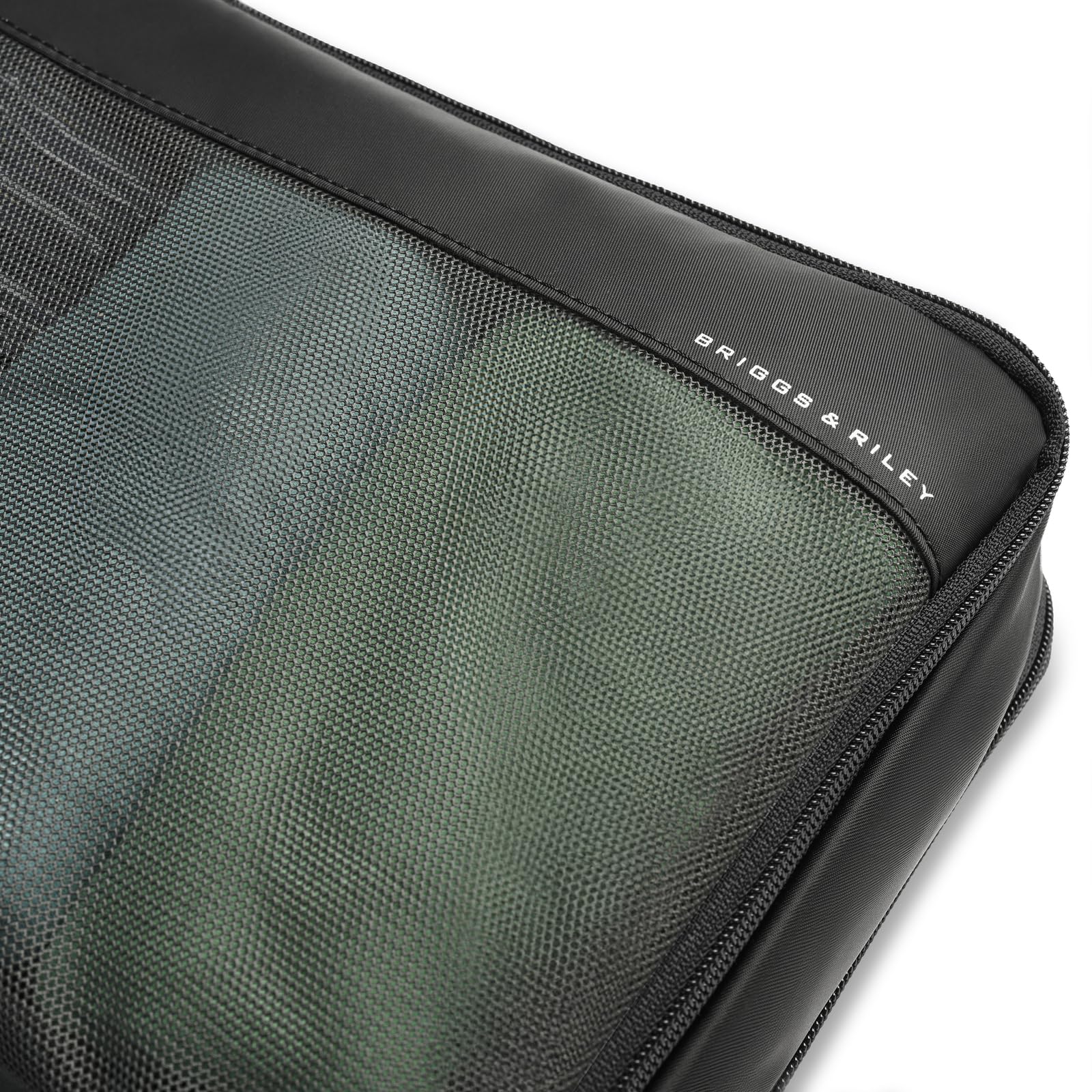 Briggs & Riley Briggs & Riley Carry On Compression Packing Cube Set - Bag Organizer for Suitcase & Luggage, Travel Essentials for Women & Men, Pack Accessories for Vacation, Maximize Storage Space - 3-Piece, Black