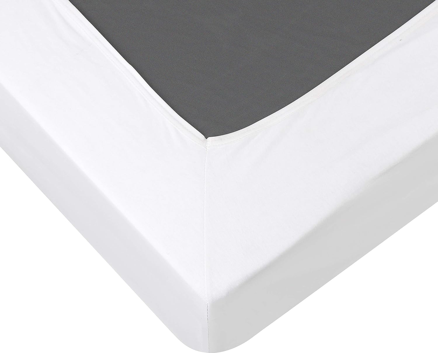 Utopia Bedding Fitted Hospital Bed Sheet - White Classic Jersey Knitted Sheet - 36 x 84 x 16 Inches: Home & Kitchen