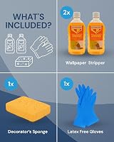 Decorator's Friend Wallpaper Stripper Bundle - 2x Stripping Liquid Kit view 4