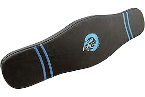 Aqua Fitness Deluxe Flotation Belt - Adult Water Aerobics Equipment for Pool - Black