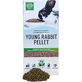 Small Pet Select Young Rabbit Pellet Food, High Fiber Timothy, 5 lb | Timothy Hay Based Formula, High Fiber, Supports Growth &amp; Development, Wholesome Nutrition for Young Bunnies
