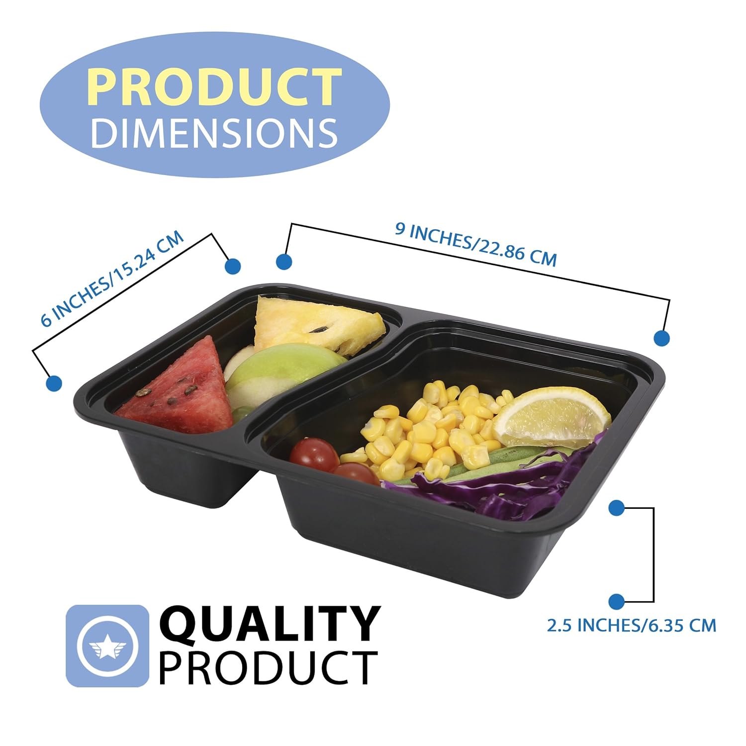 Confezione Da 25 Contenitori Per Alimenti In Plastica Con Coperchio, Per La Preparazione Dei Pasti Da Asporto Con Coperchio, Adatti A Microonde, Freezer E Lavastoviglie, Durevoli, Trasparenti, 950 Ml - Foto 10