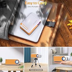 vamvo Mini Portable Projector Small VideoProjector