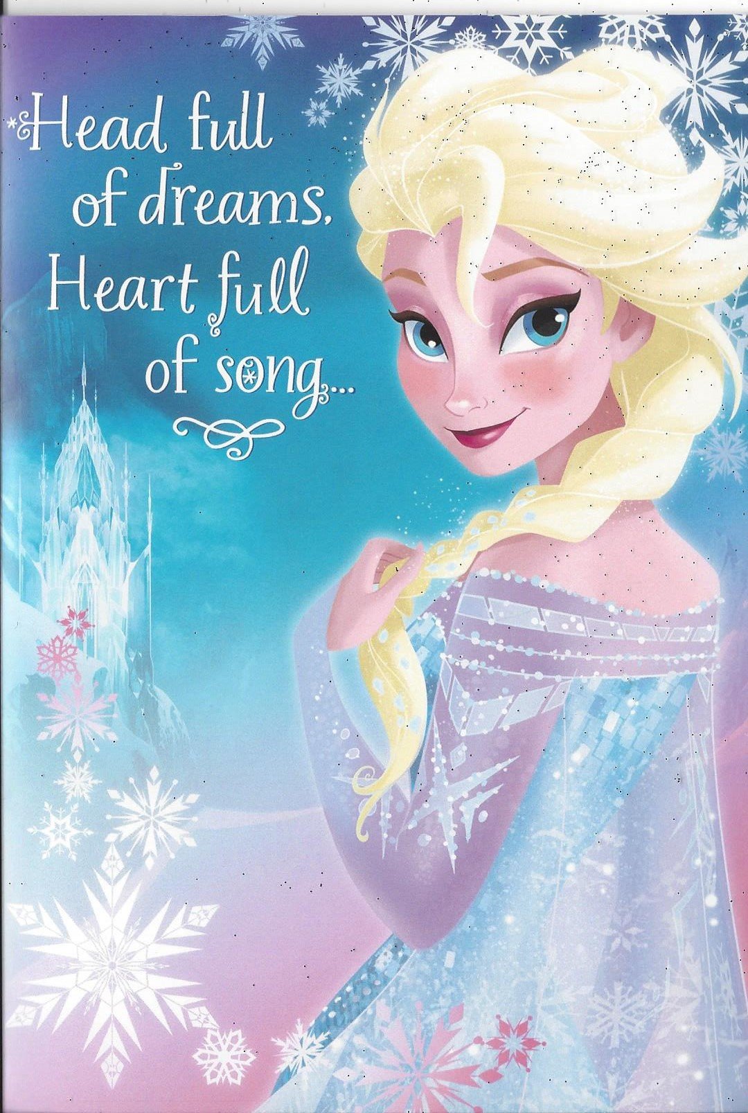 Frozen Elsa Musical Greeting Card