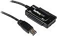 StarTech.com USB to SATA IDE Adapter - 2.5in / 3.5in - Hard Drive USB Adapter - Hard Drive Transfer Cable - USB Universal Drive Adapter