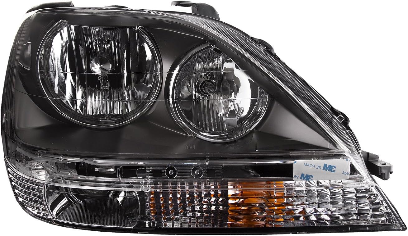 HEADLIGHTSDEPOT Halogen Right Passenger Headlight