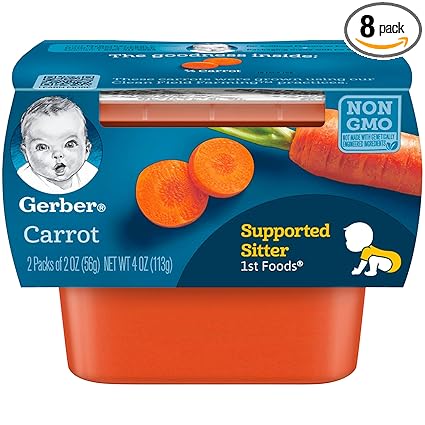 gerber carrot baby food
