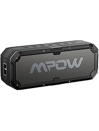Mpow Bass Bluetooth Speaker with Adjustable EQ Function, 22 Hours Playtime, Portable Waterproof Wrestling Wireless Speaker with 10400mah Power Bank