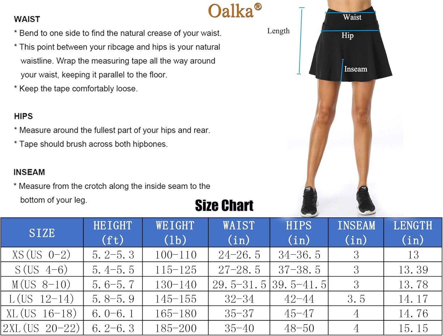 Oalka Women's Pleated Skirt with Pockets High Waist Sports Athletic Running Shorts Golf Tennis Skorts at  Women’s Clothing store