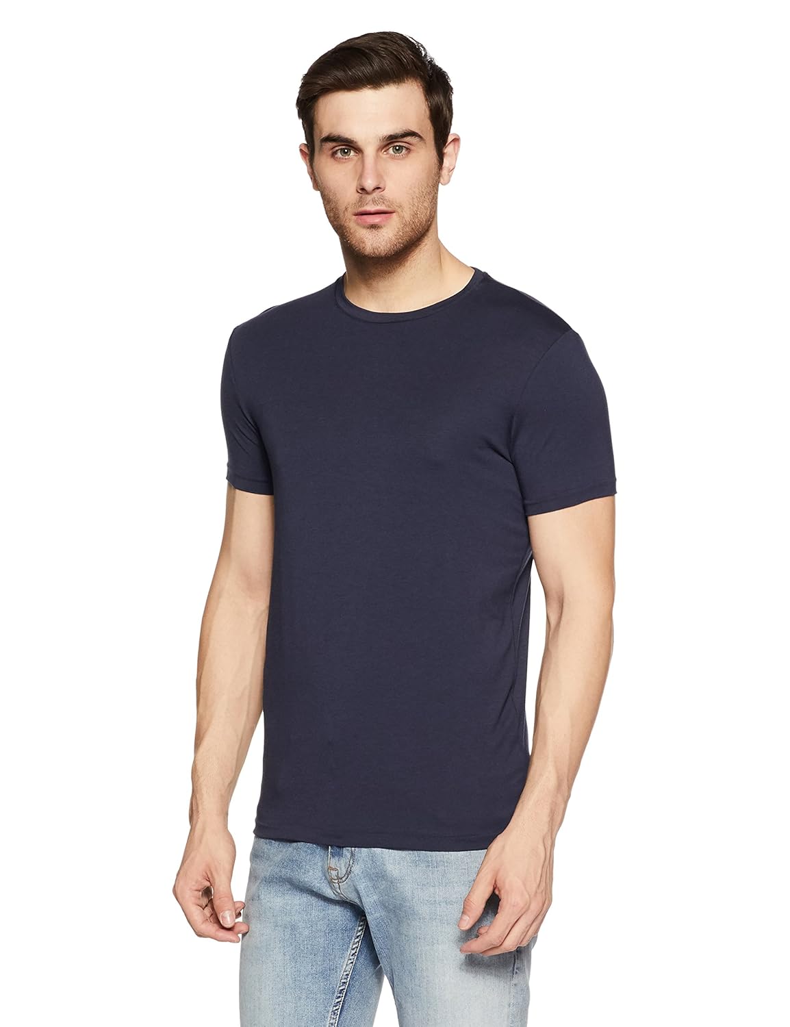 Buy Marks & Spencer Men's Plain Vest (T141620ADARK Indigo_X_5311125) at