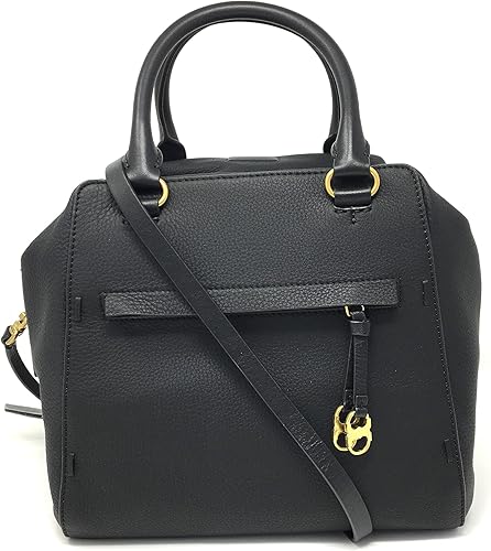 tory burch black satchel