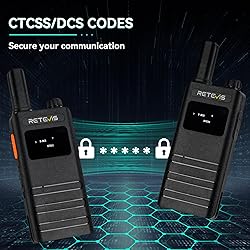 Retevis B3S Walkie Talkies,Portable Two-Way Radios