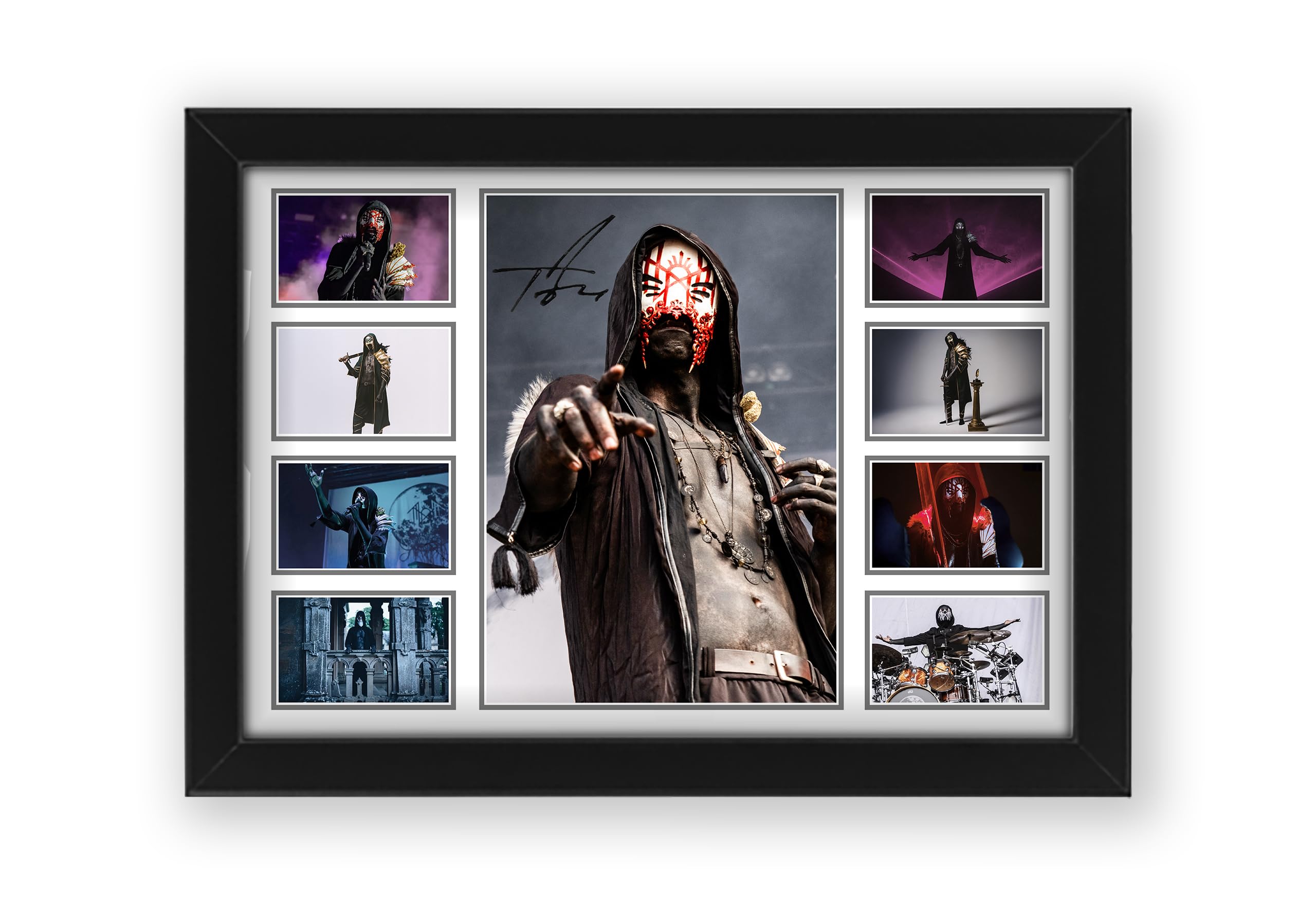 Sleep Token Signed Poster Print - Limited Edition Autograph Fan Gift – Collectible Memorabilia Wall Art Merchandise (Unframed A3 (30x40cm))