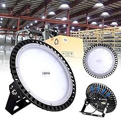 CHUNNUAN 100W Slim UFO LED High Bay Light lamp