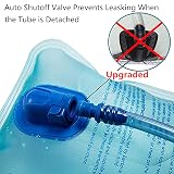 TANNOZHE 2L Hydration Water Bladder BPA Free Leak Proof Blue view 2