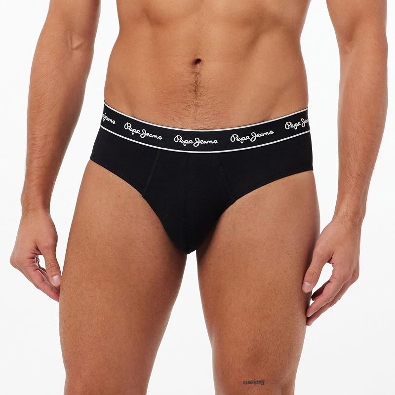 Herren Pepe Bf 3P Boxershorts, Grey Marl, XL