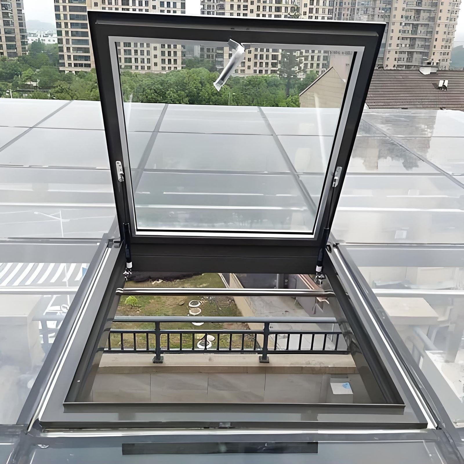 Skylight Roof Window, Sloped Flat Roof Lighting