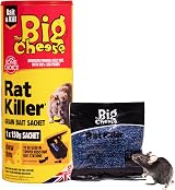The Big Cheese Rat & Mouse Killer Grain Bait Sachet 25g x6 Difenacoum