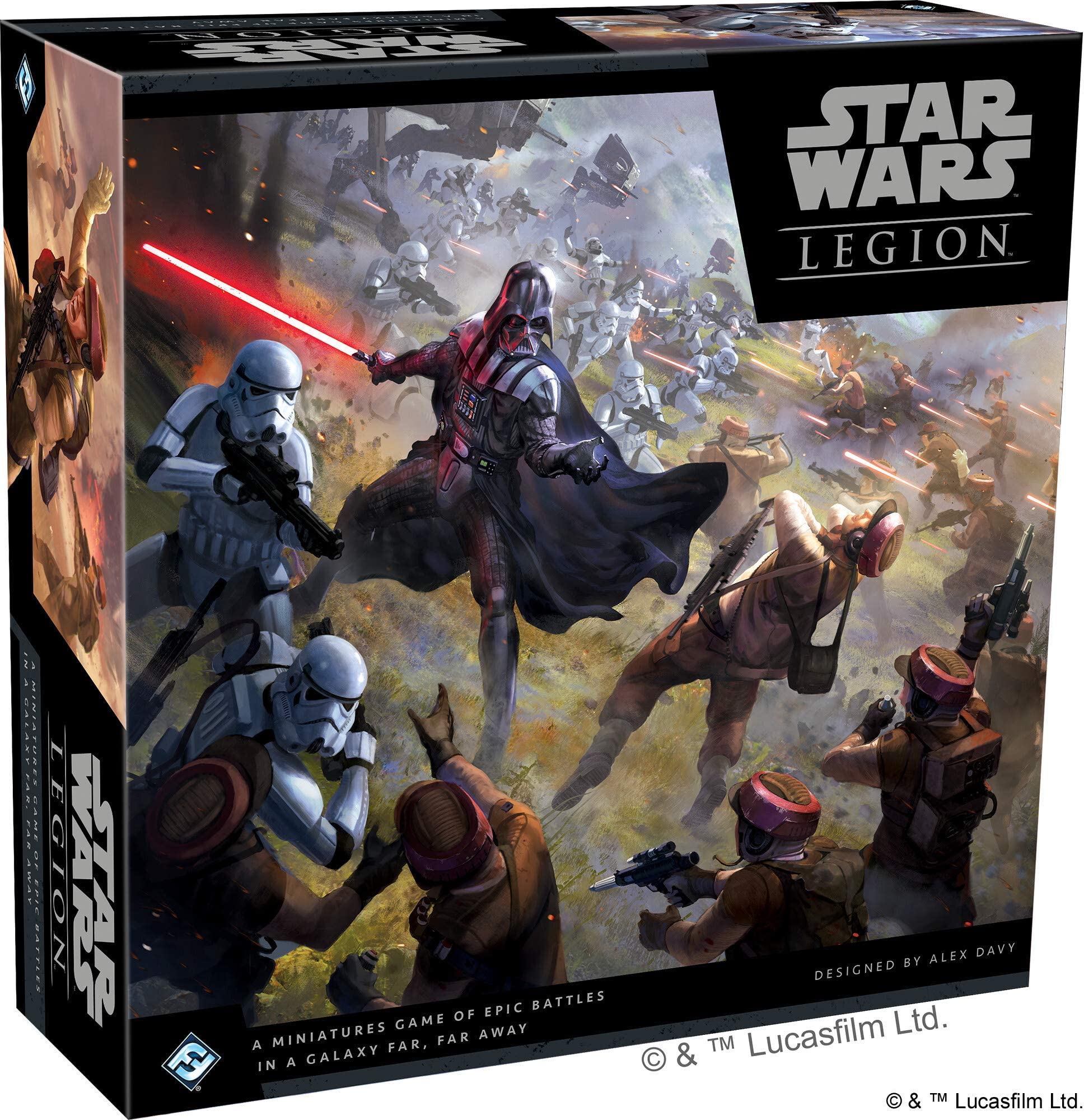 Star Wars: Legion (Base Game) - Command Your Troops in Epic Battles! Tabletop Miniatures Game, Strategy Game for Kids and Adults, Ages 14+, 2 Players, 3 Hour Playtime, Made by Atomic Mass Games