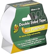 Duck Double Sided Tape 38mm x 5m Clear Adhesive Mounting Tape view 3