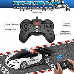 SnowRap Remote Control Transforming Car, One-Click
